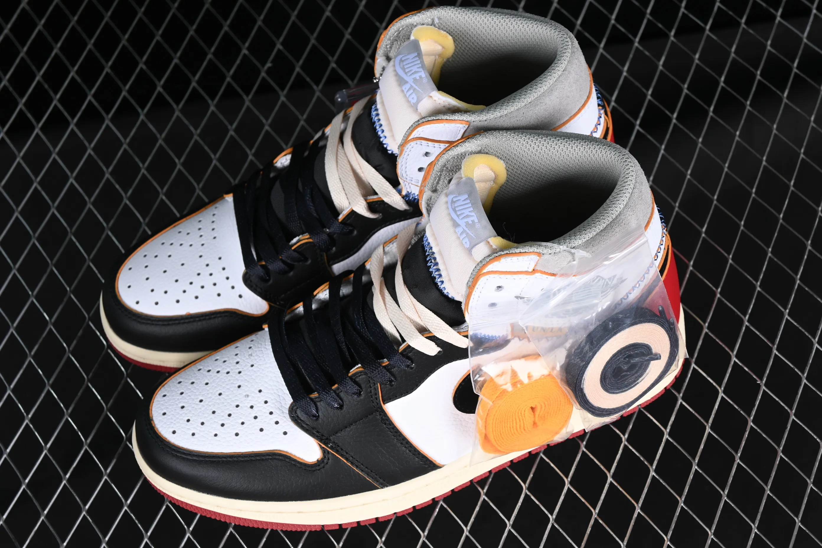 All categories Air Jordan Jordan series basketball shoes Air Jordan 1 High Union x Air Jordan 1 Retro High PK NRG Black Friday BV1300-106